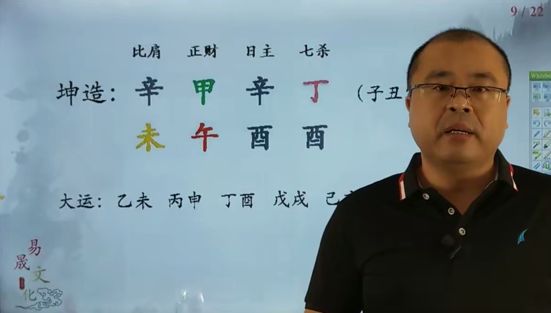 易晟八字初中高级视频课程77集--百度网盘